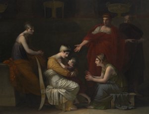 Andromache a Astyanax, 1813-17, 1823-24.