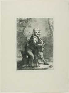 Chlapec se psem od Pierre Paul Prud
