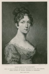 Elisa Bonaparte od Pierre Paul Prudhon