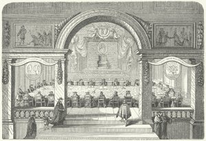 Setkání Academie Francaise des Sciences v Louvru