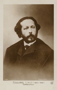 Portrét Edouarda Lalo od Pierre Petit