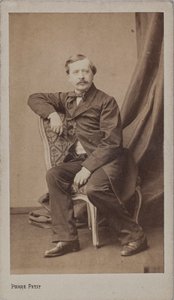 Portrét Louis de Lomenie 1818-1878. od Pierre Petit