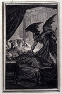Prsten Hanse Carvela - v “” Příběhy a povídky “” od Jean La Fontaine. 1776. Ilustrace P. P. Choffard.