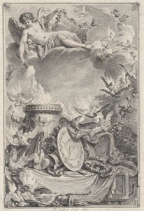 Pamětní mince manželství, 1780. od Pierre Philippe Choffard