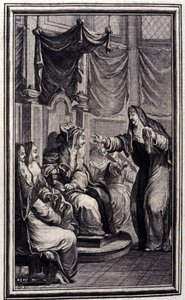 žaltář - ve "Veršovaných povídkách a příbězích" Jeana La Fontaina. 1776. Ilustrace P.P. Choffard. od Pierre Philippe Choffard