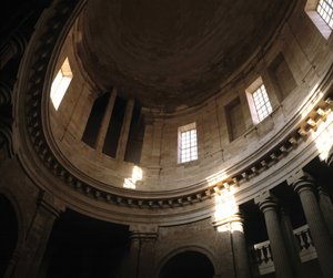 Barokní architektura: kaple Staré Charity (1679 - 1707), klášter Marseille, architekt Pierre Puget (1622 - 1694). Vnitřní pohled. Marseille, Bouches du Rhone (Bouches-du-Rhone) (13). od Pierre Puget