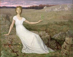 Hope, 1872 (viz 83731) od Pierre Puvis de Chavannes