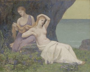 V Heather od Pierre Puvis de Chavannes