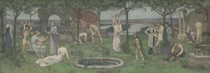 Mezi uměním a přírodou, ca. 1890-95. od Pierre Puvis de Chavannes