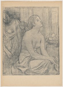 Toaleta od Pierre Puvis de Chavannes