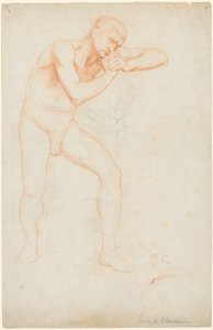 Mužský akt, 1891. od Pierre Puvis de Chavannes