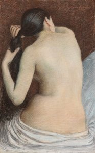 Model od Pierre Puvis de Chavannes