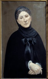 Portrét princezny Marie Cantacuzene, umělkyně "Obraz od Pierra Puvise de Chavannes od Pierre Puvis de Chavannes