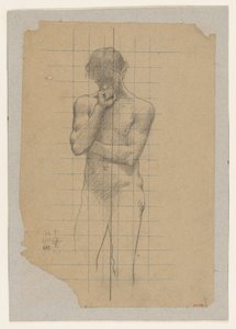 Studie pro geometrii v díle „Sorbonna“ od Pierre Puvis de Chavannes
