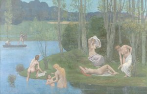 Léto od Pierre Puvis de Chavannes