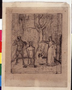 Dekolace svatého Jana Křtitele od Pierre Puvis de Chavannes