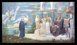 Victor HUGO - portrét od Pierre Puvis de Chavannes