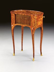 Psací stůl Ludvíka XV., kolem roku 1750