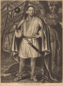 Etow oh Koam, král říčního národa od Pierre Simon II after John Verelst