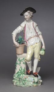 Earth, výrobce Derby Porcelain Factory od Pierre Stephan