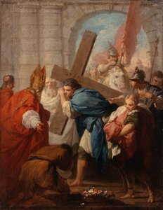 Heraclius nesoucí kříž, kolem roku 1728 od Pierre Subleyras