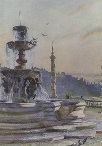 Frascati, Fontána Pavla V., Villa Mondragone