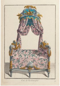 Postel à la Turque, cca 1788.