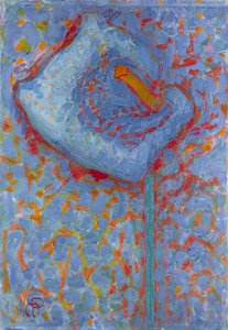 Arum Lily, 1908-1909. od Piet Mondrian