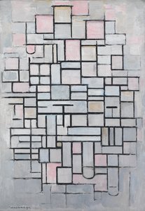 Skladba č. IV od Piet Mondrian