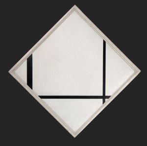 Fox Trot A od Piet Mondrian