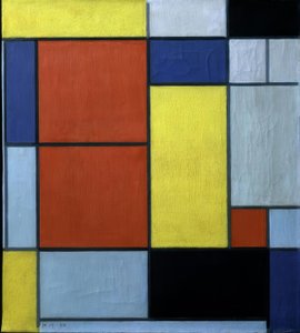 Složení II od Piet Mondrian