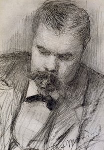 Portrét Fritse Mondriana od Piet Mondrian