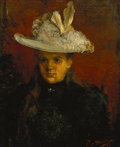 Princesje, kolem roku 1898 (olej na plátně) od Piet Mondrian