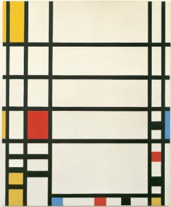 Trafalgarské náměstí od Piet Mondrian