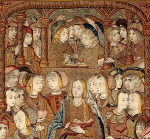 Triumphs of the Mother of God or Golden Sparrows, c.1500-02 (tapisérie)