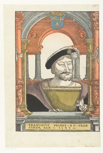 Portrét Františka I., francouzského krále (1494-1547), vévody bretaňského a hraběte z Provence