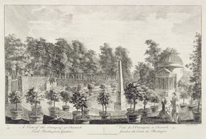 Pohled na Orangery, Lord Burlington