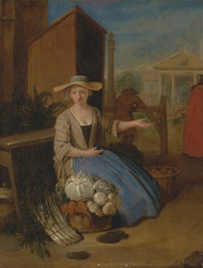 Prodejce zeleniny, Covent Garden