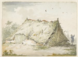 Zchátralá farma od Pieter Bartholomeusz. Barbiers