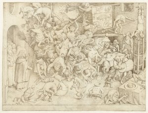 Pád kouzelníka Hermogena od Pieter Bruegel (I)