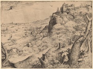 Lovci králíků od Pieter Bruegel the Elder
