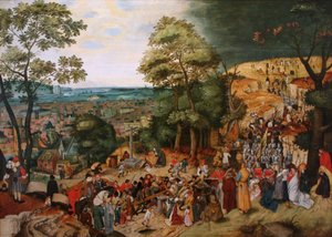 Kristus nesoucí kříž od Pieter Brueghel the Younger
