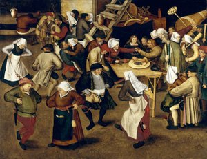 Selská svatba od Pieter Brueghel the Younger