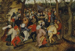 Svatební tanec od Pieter Brueghel the Younger