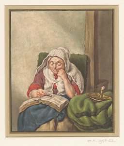Jeho matka čte bibli