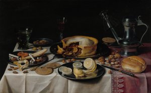 Zátiší, asi 1625. od Pieter Claesz