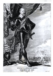 Portrét Gustava Adolpha Velikého, krále Švédů (1592-1632), 1650