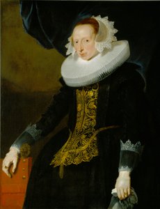 Portrét ženy od Pieter Claesz Soutman