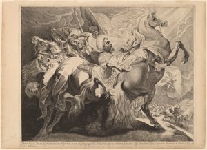 Porážka Senacheriba od Pieter Claesz Soutman after Sir Peter Paul Rubens