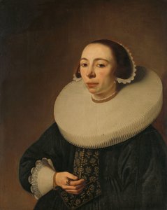 Portrét ženy od Pieter Dubordieu